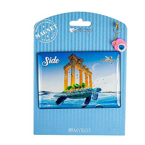 Alanya Themed Myros Carded Refrigerator Magnet - 13
