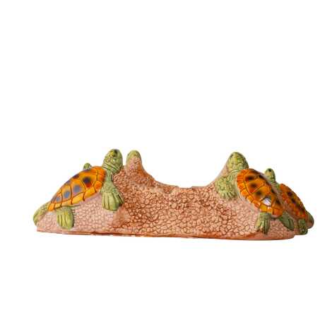 Alanya Themed Plaster Turtle Ashtray - 5