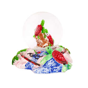 Alanya Themed Polyester Water Globe 45 mm - 8
