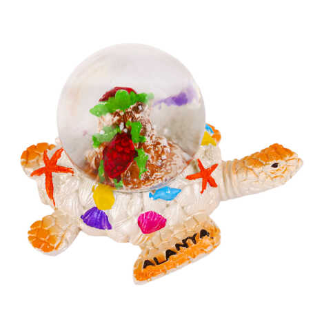 Alanya Themed Polyester Water Globe 45 mm - 4