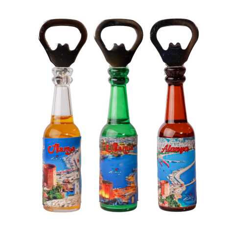 Alanya Themed Transparent Bottle Opener - 2