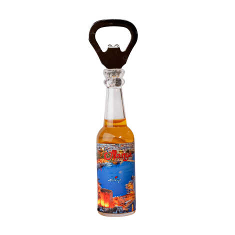 Alanya Themed Transparent Bottle Opener - 3
