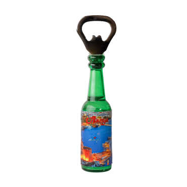 Alanya Themed Transparent Bottle Opener - 5