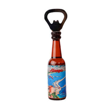 Alanya Themed Transparent Bottle Opener - 6