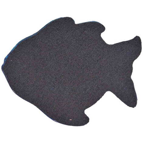 Alanya Themed Transparent Polyester Fish Shaped Ashtray 112x125 mm - 2