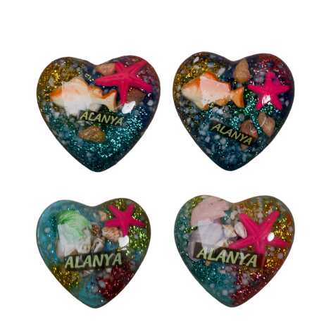 Alanya Themed Transparent Polyester Photo Fridge Magnet - 15