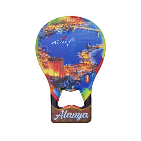 Alanya Themed UV Balloon Bottle Opener - 5