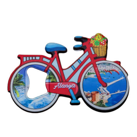 Alanya Themed UV Bicycle Bottle Opener - 5