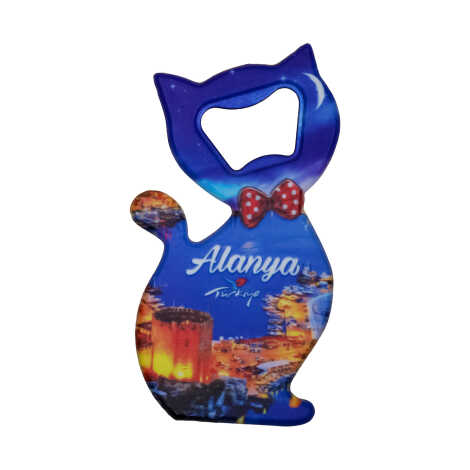 Alanya Themed UV Cat Bottle Opener - 3