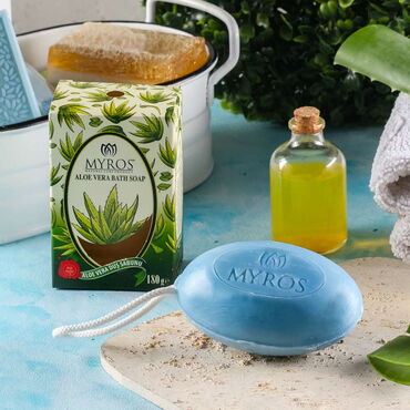 Toptan Aloe Vera İpli Banyo Sabunu 180 gr - Thumbnail