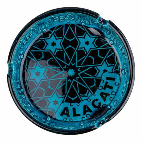 Altınoluk Temalı Çini Küçük Turkuaz Klasik Küllük - 5