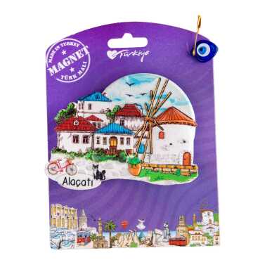 Altınoluk Temalı Kartonetli Uv Polyester Magnet - 5