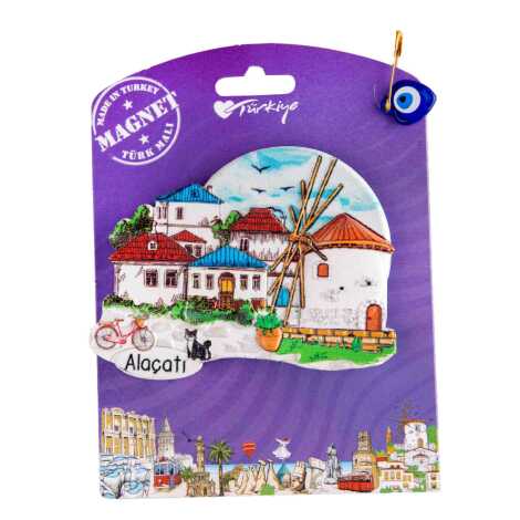 Altınoluk Temalı Kartonetli Uv Polyester Magnet - 5