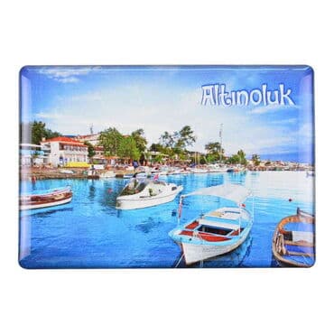 Toptan Altınoluk Temalı Myros Dikdörtgen Magnet 80x55 cm