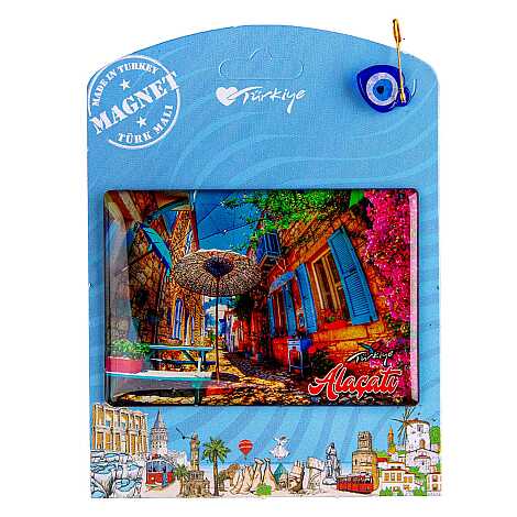 Altınoluk Temalı Myros Kartonetli Magnet - 1