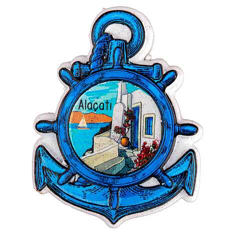 Altınoluk Temalı Myros Yöresel Polyester Magnet - 14