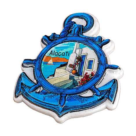 Altınoluk Temalı Myros Yöresel Polyester Magnet - 25