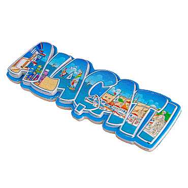 Altınoluk Temalı Myros Yöresel Polyester Magnet - 16