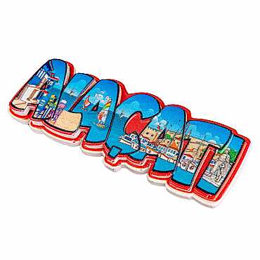 Altınoluk Temalı Myros Yöresel Polyester Magnet - 15