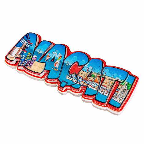 Altınoluk Temalı Myros Yöresel Polyester Magnet - 15