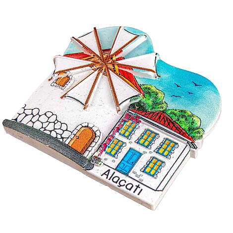 Altınoluk Temalı Myros Yöresel Polyester Magnet - 9