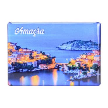 Toptan Amasra Temalı Myros Dikdörtgen Magnet 80x55 cm - 5