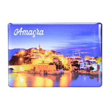 Toptan Amasra Temalı Myros Dikdörtgen Magnet 80x55 cm - 6