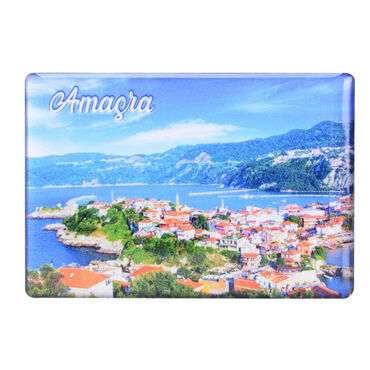 Toptan Amasra Temalı Myros Dikdörtgen Magnet 80x55 cm - 7