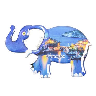 Toptan Amasra Temalı Myros Metal Fil Açacak Magnet 98x61 mm - 2