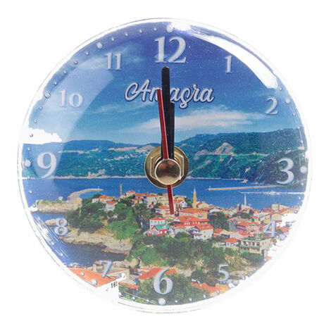 Amasra Themed Customised Fridge Magnet Clock