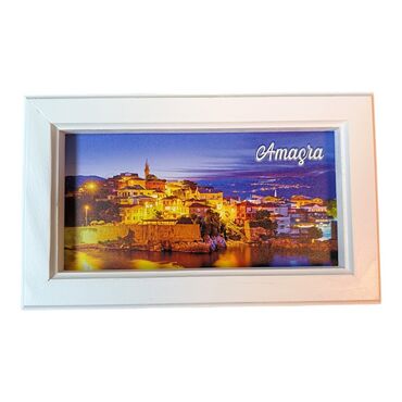 Myros - Amasra Themed Medium Wooden Printed Frame 130x205 mm