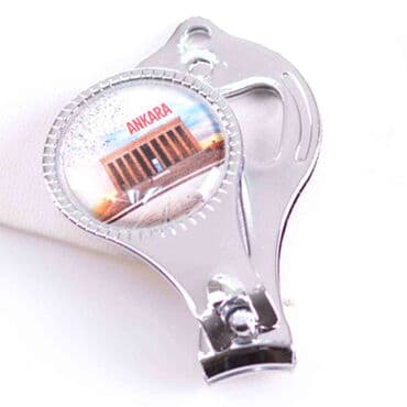 Ankara Themed Customised Metal Epoxy Nail Clipper 60x32x14 mm - 3
