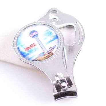 Ankara Themed Customised Metal Epoxy Nail Clipper 60x32x14 mm - 4