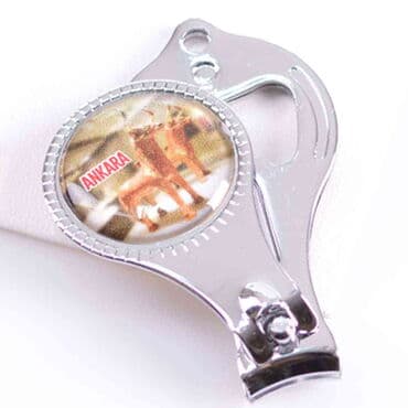 Ankara Themed Customised Metal Epoxy Nail Clipper 60x32x14 mm - 5