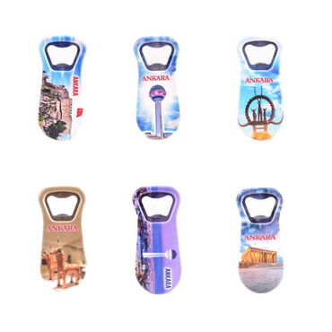 Toptan Ankara Temalı Uv Baskılı Açacak Magnet 95x43 mm - 2