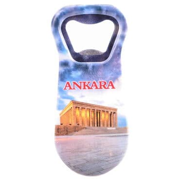 Toptan Ankara Temalı Uv Baskılı Açacak Magnet 95x43 mm - 3