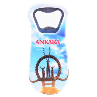 Toptan Ankara Temalı Uv Baskılı Açacak Magnet 95x43 mm - 5