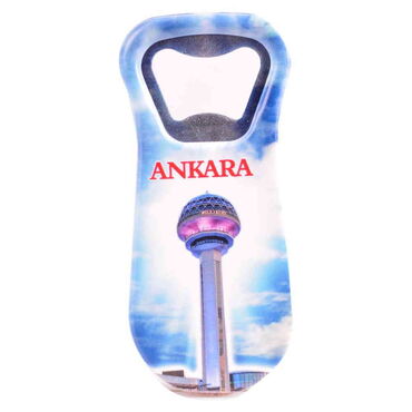 Toptan Ankara Temalı Uv Baskılı Açacak Magnet 95x43 mm - 6