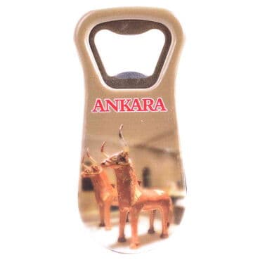 Toptan Ankara Temalı Uv Baskılı Açacak Magnet 95x43 mm - 7