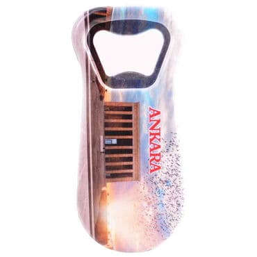 Toptan Ankara Temalı Uv Baskılı Açacak Magnet 95x43 mm - 12
