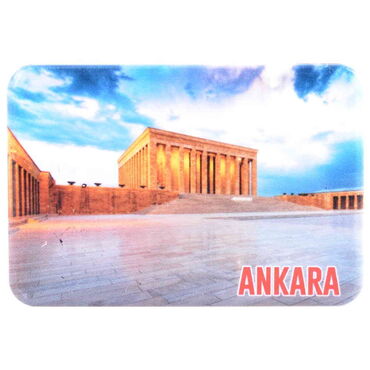 Ankara Themed Customised UV Printed Plastic Base Rectangle Fridge Magnet 80x50 mm - 3