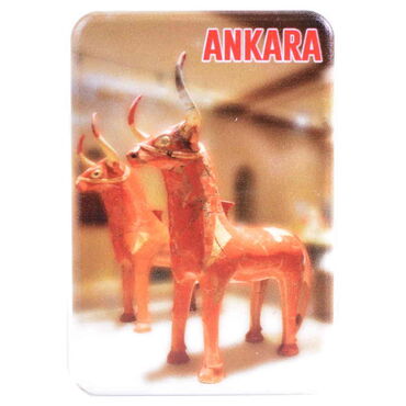 Ankara Themed Customised UV Printed Plastic Base Rectangle Fridge Magnet 80x50 mm - 9