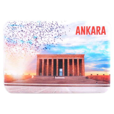 Ankara Themed Customised UV Printed Plastic Base Rectangle Fridge Magnet 80x50 mm - 11