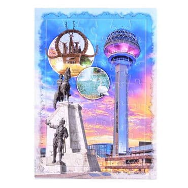 Ankara Themed Customised Paper Jigsaw Puzzle 190x270 mm - 2