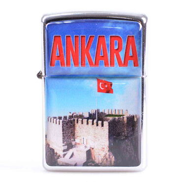 Myros - Ankara Themed Custom Printed Metal Gasoline Lighter