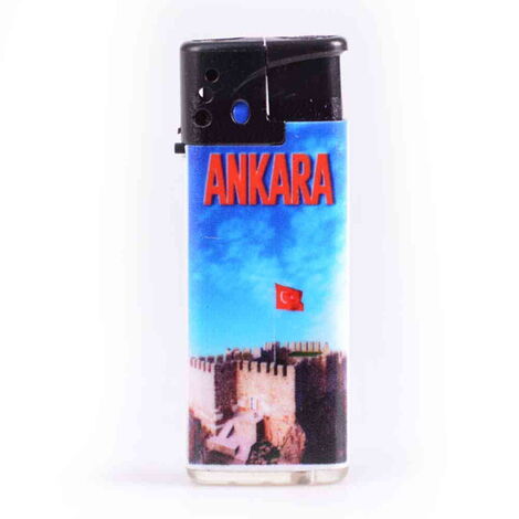 Ankara Themed UV Plastic White Printed Lighter