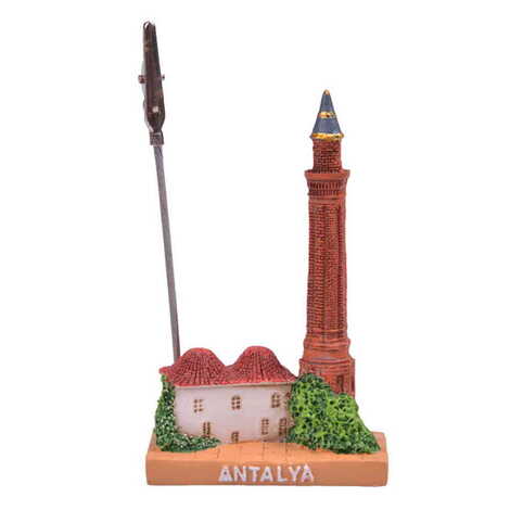 Antalya Fluted Minaret Designed Polyester Card Holder