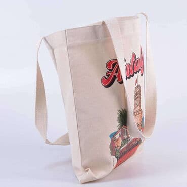 Antalya Themed Digital Printed Kanvas Bag 35x40 cm - 01 - 3