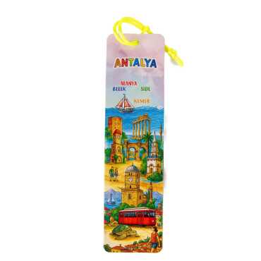 Antalya Temalı İPLİ KİTAP AYRACI - 2