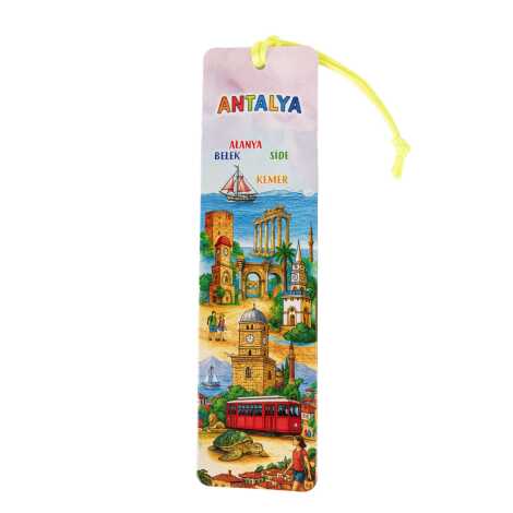 Antalya Temalı İPLİ KİTAP AYRACI - 10